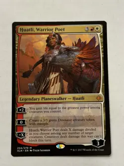 Huatli, Warrior Poet - Ixalan - MTG - Mythic - Magic The Gathering LP #224 - Image 1