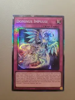 YuGiOh Dominus Impulse RA05-EN080 Prismatic Collector's Rare - Image 1