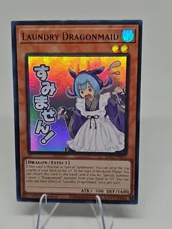YuGiOh! Laundry Dragonmaid RA05-EN095 STAMP ART Rarity Collection 5 - Image 1