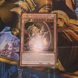 Yu-Gi-Oh! The Winged Dragon Of Ra X1 NM PGLD-EN031 1st Edition GOLD RARE - Image 2