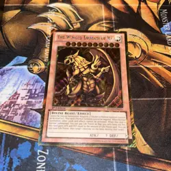 Yu-Gi-Oh! The Winged Dragon Of Ra X1 NM PGLD-EN031 1st Edition GOLD RARE - Image 3