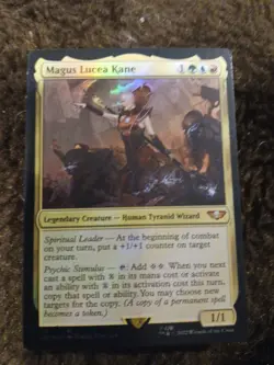 Near Mint x 1 Magus Lucea Kane - Foil Commander: Warhammer 40,000 - Image 1