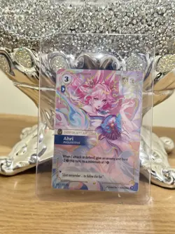 Overnumbered Ahri Inquisitive - Riftbound Spiritforged 227/221 Showcase Card - Image 1