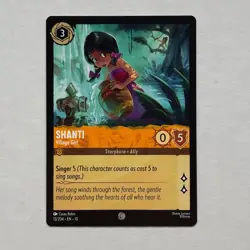 Shanti 13/204 Disney Lorcana Whispers in the Well Regular Common Card NM - Image 1