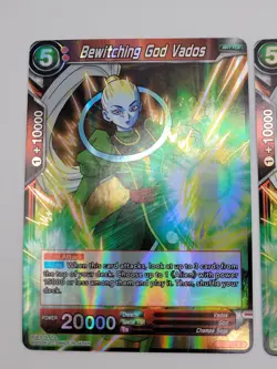 Bewitching God Vados Foil x3 Rare DBS TCG Playset Holo Cards Dragon Ball Super - Image 3