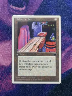 MTG Ashnod's Alter Artifact - Chronicles 1995 LP - Image 1