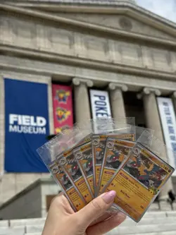 Pokemon Archeops Chicago Field Museum Fossil Exhibit Promo Card NEW SEALED 🚚✅ - Image 1