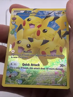 Pokemon TCG Pikachu RC29/RC32 Generations Ultra Rare Full Art Pokemon Card LP - Image 3