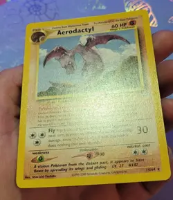 Aerodactyl 15/64 Neo Revelation Pokemon Card VLP - Image 4