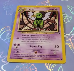 Xatu 52/75 Neo Discovery Pokemon Card VLP - Image 3