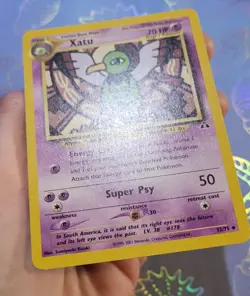 Xatu 52/75 Neo Discovery Pokemon Card VLP - Image 4