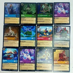 Disney Lorcana Super Rare Bundle X 40 Cards Into The Inklands Ursulas Return Set - Image 2