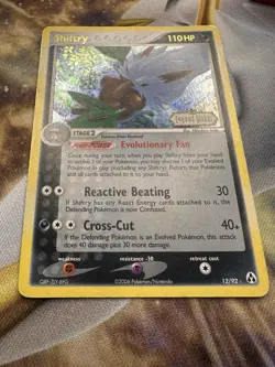 Shiftry 12/92 EX Legend Maker Set Pokemon Card Arita Art Reverse Holo Rare - Mp - Image 3