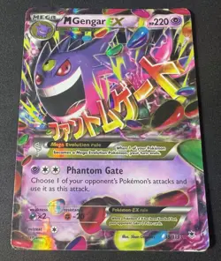 Pokemon TCG M Gengar EX Phantom Forces Card 35/119 - Image 1