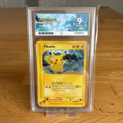 Pikachu 84/144 2003 Skyridge ACE 9 (Mint) Graded Pokemon Card - Image 1