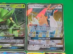 Pokemon Full Art GX'S Lot Of 4 Cards Snorlax, Alolan Ninetales, Sceptile + NM-M - Image 4