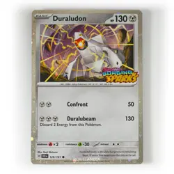 Pokemon - Duraludon - Stamped - 130/191 - SV Surging Sparks - Promo Card - Image 1