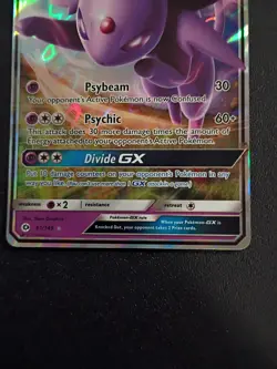Pokemon TCG Espeon GX Card 61/149 Sun & Moon Base Set - Image 3