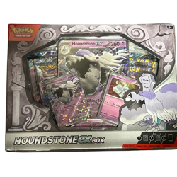 Pokemon TCG Houndstone EX Box – 4 Booster Packs Promo Card Brand New SEALED - Image 1