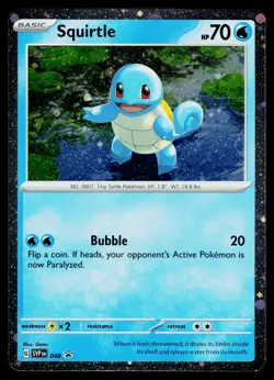 Squirtle 048 SV: Scarlet & Violet Promo Cards Holo #2 - Image 1