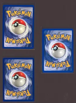Charmander, Squirtle, and Bulbasaur Base Set 1999 WOTC Pokemon Card Lot NM/M - Image 2