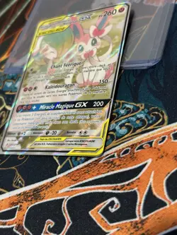 Gardevoir & Sylveon GX 205/214 Full Art Tag Team — French Pokemon Card LP - Image 4
