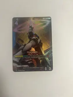 Gundam (GD04-001) (LR+) - Phantom Aria Gundam Trading Cards - Image 1
