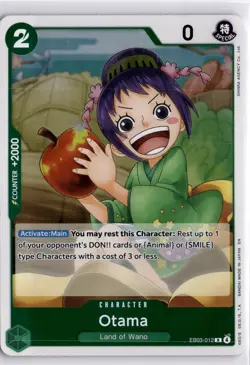 Otama Eb03-012 One Piece Card Game English Trading Card TCG - Image 1