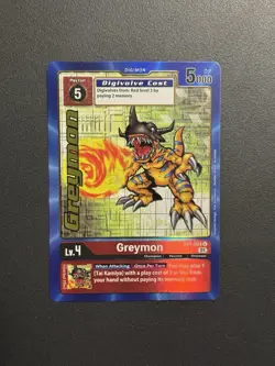 Greymon (Alternate Art) EX1-004 C Classic - Digimon Card Game - Image 3