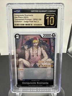 2022 One Piece Card Game: Promos English Donquixote Rosinante (Judge Pack Vol 2) - Image 1