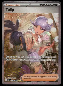 Pokemon Cards Tulip 259/182 Paradox Rift Special Illustration Rare NM *3 - Image 1
