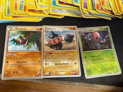 Pokemon card lot 197 random non holo/ 3 stamped cards - Image 1