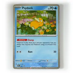 Pokemon - Psyduck - Cosmos Holo - MEP007 - Black Star Promo Card - Image 1