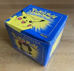 FACTORY SEALED Vtg 1999 Pokemon 23k Gold Plated PIKACHU Trading Card Burger King - Image 1