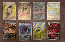 Pokemon Full Art Lot Of 8 Cards - Image 1