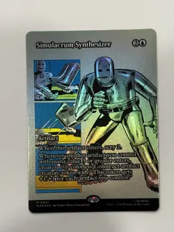 Simulacrum Synthesizer (Borderless) Marvel Universe Eternal-Legal Foil - Image 1