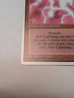 Ball Lightning MTG Core Set 4th Edition Regular - Image 4