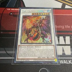 Konami Yu-Gi-Oh! The Crimson King BLZD-EN036 Foil 1st Ed Secret Rare - Image 1