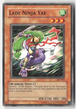 Yugioh - Lady Ninja Yae AST-030 Unlimited - Ancient Sanctuary - Image 1