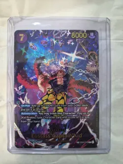 One Piece The Azure Seas Seven Eustass"Captain"Kid SP EB04-039 R Special Alt Art - Image 1