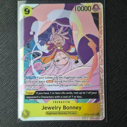 Bandai Jewelry Bonney OP13-108 SR Foil Character - Carrying on His Will ENG - Image 1