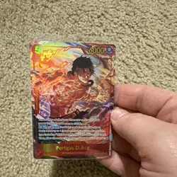 One Piece Portas D. Ace OP16 The Time of Battle English Alt Art - Image 1
