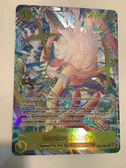 One Piece TCG Monkey D. Luffy EB04-061 SEC Alt Art – OP15 – NM - Image 2