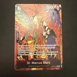 St. Marcus Mars (Alternate Art) OP13-091 Carrying On His Will Foil One Piece - Image 1