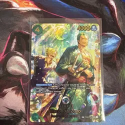 Bandai One Piece CCG Roronoa Zoro PRB02-006 Special Alt Art Foil 4000/4 EN - Image 4