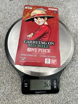 One Piece OP-13 CARRYING ON HIS WILL Sleeved Booster Pack - Heavy - 38.00g 🔥 🔥 - Image 1