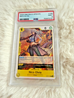 Nico Robin (107) OP09-107 Emperors in the New World Foil PSA 9 - Image 1