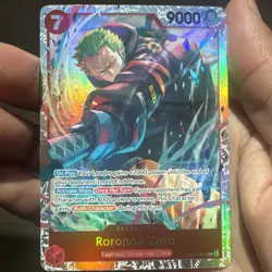 Roronoa Zoro EB04-007 SR ENGLISH OP15 One Piece Foil - Image 3