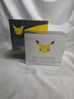 Pokemon TCG Celebrations Elite Trainer Box Pokemon Center and ETB Sealed Set 820650809866 - Image 1