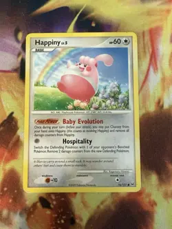 Pokemon Card - Happiny 76/127 Platinum Regular - Image 1